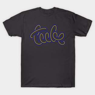 The Tube Neon Logo (TV Show) T-Shirt